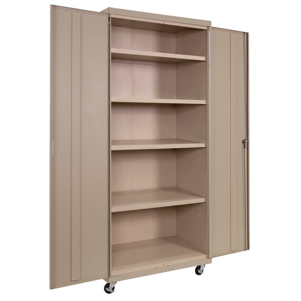 Shelf Commercial Storage Cabinets - HCM362478-4-PY