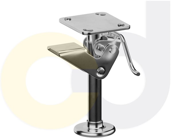 CasterDepot Floor Locks - Kickbar Style - HF001.116