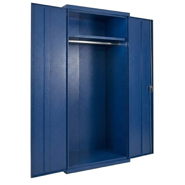 Wardrobe Commercial Storage Cabinet - HCW362478-4-BL