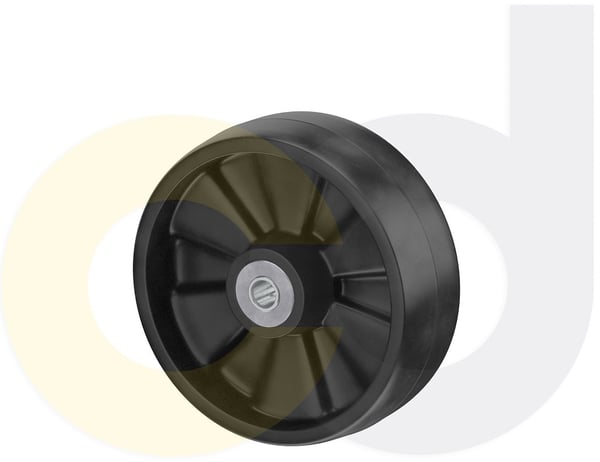 CasterDepot Top Plate Casters - Glass-Filled Nylon Wheel- Capacities Up To 1250 Lbs. - HW003.809
