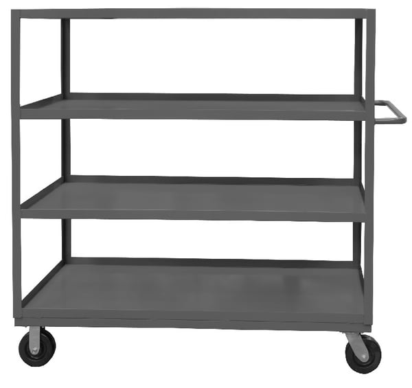 2 / 3 / 4 / 5 Shelf Stock Carts - HRSC-2448-4-3K-95