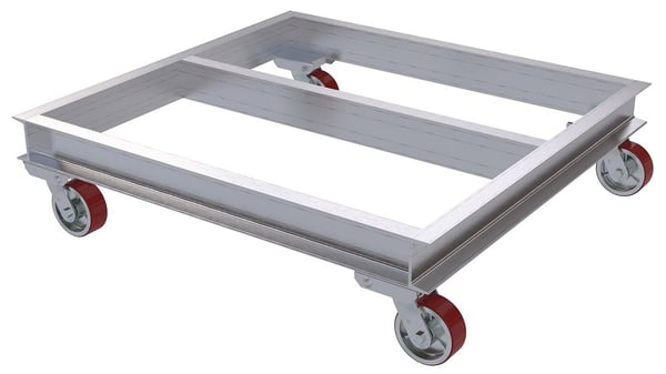 Aluminum Channel Dolly - HACP-4042-20