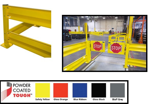 Tuff Guard Safety Railing - HTGR7-YEL