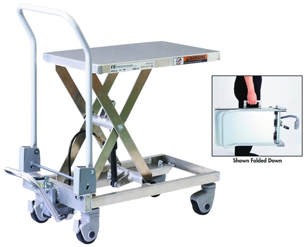 HLH-A All-Aluminum Hydraulic Workcarts - HHLH-SA60