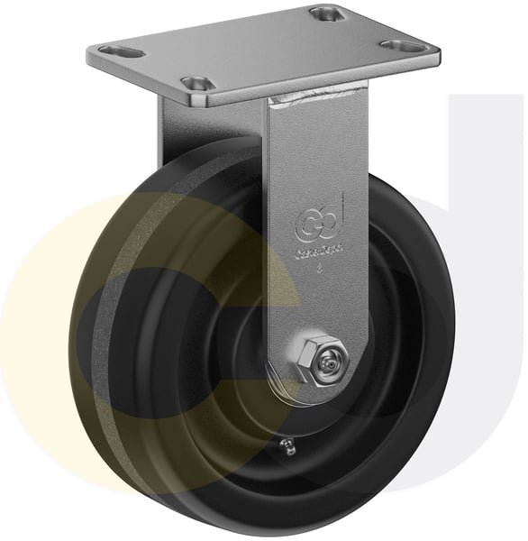 CasterDepot Top Plate Casters - Phenolic Wheel - Capacities Up To 3000 Lbs. - HC014.209