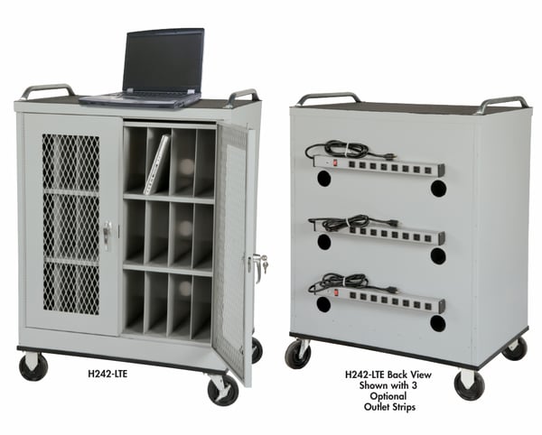 Laptop Storage Cart - H242-LTE