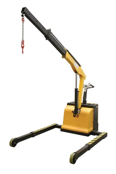 Electric Powered Floor Cranes - HEPFC-25-AA