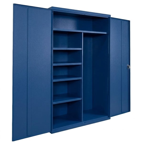 Janitorial Commercial Storage Cabinets - HCJ482478-4-BL