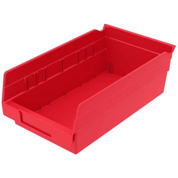 Polypropylene Shelf Bins - H30130-RD