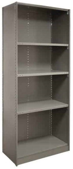 Beaded Post Industrial Clip Shelving - HDDJDP3055