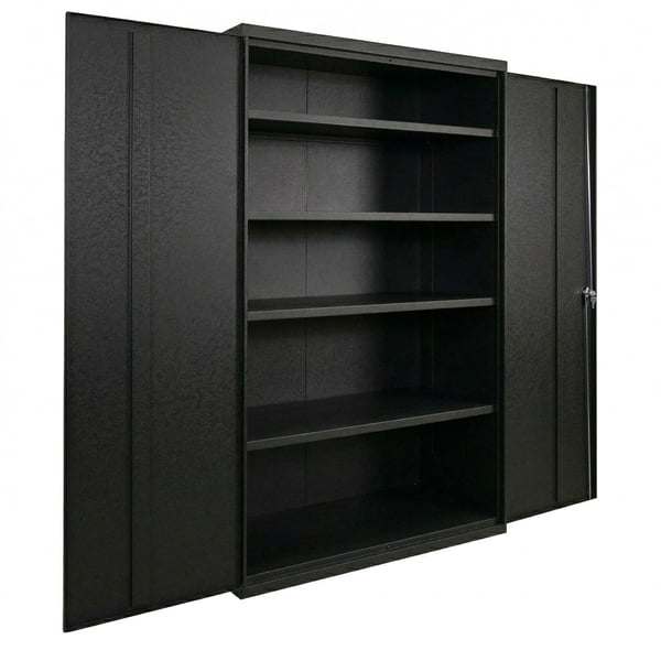 Shelf Commercial Storage Cabinets - HC482478-4-BK