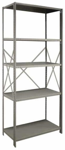 Beaded Post Industrial Clip Shelving - HDDJDP3008