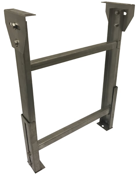 Stainless Steel Roller Conveyors - All Stainless Steel 'H' Type Supports - HSSPS-24-1723