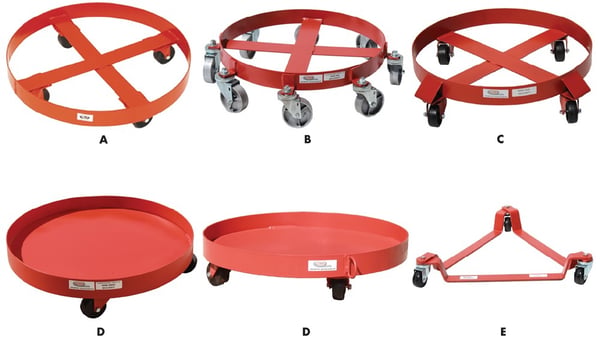 Drum Dollies - For 55 Gallon Drums - H435R