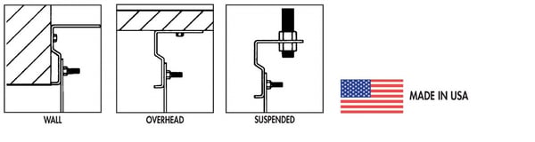 Universal Strip Door Hardware - H14-001710