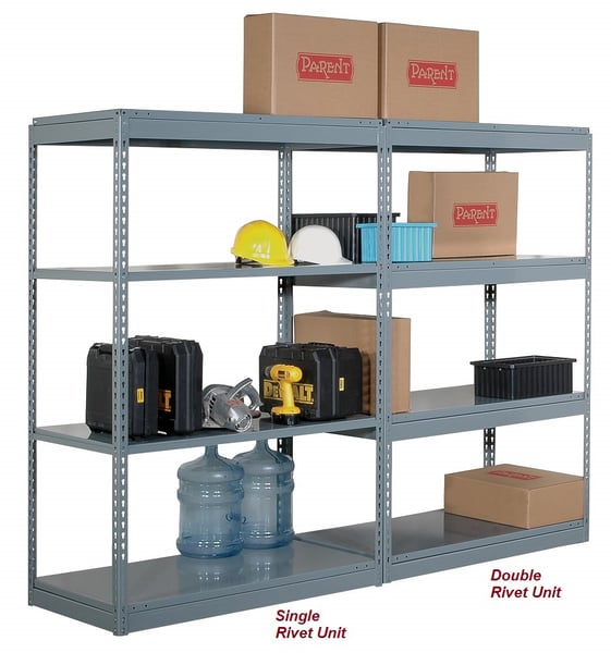 Industrial Boltless Shelving - HSRA-4430-SH