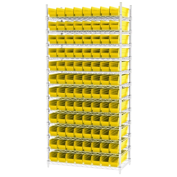 Shelf Bin Wire Systems - HAWS183630128-Y