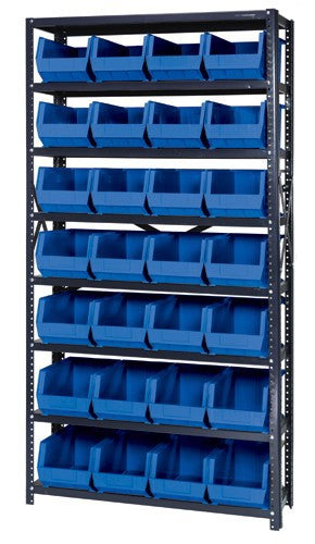 Giant Open Hopper Bin Storage System - HQSBU-240-B