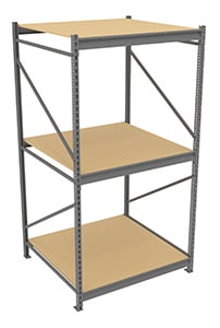 Tennsco Bulk Storage Racks - HBU-484896PS