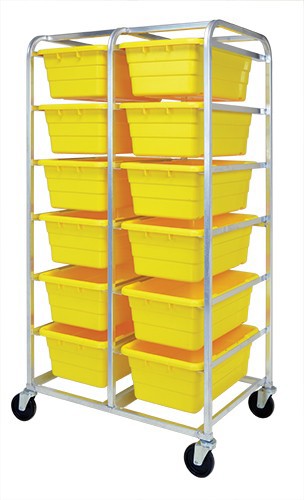 Mobile Tub Racks - HTR12-2516-8-Y