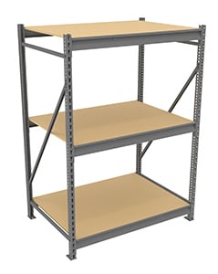 Tennsco Bulk Storage Racks - HBU-483672PS