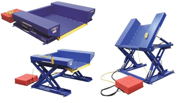 Ground Lift & Tilt Tables - HEHLTGT-4452-4-36
