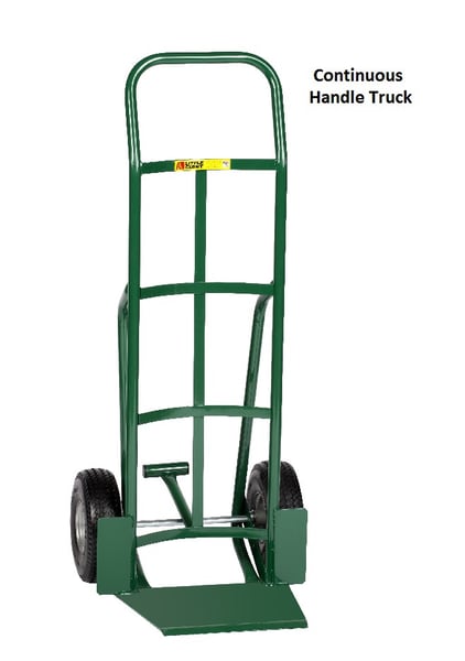Shovel Nose Hand Truck With Patented Foot Kick - HTF-360-10FF