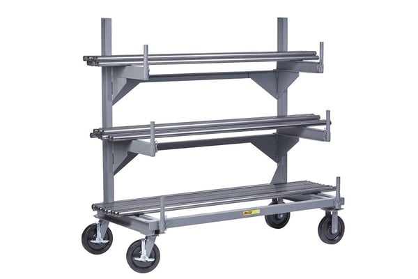 All-Welded Cantilever Rack - HCBR-2448-8PHBK