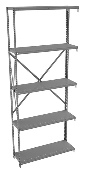 Tennsco Q-Line Industrial Shelving - HQOH5-4818AB