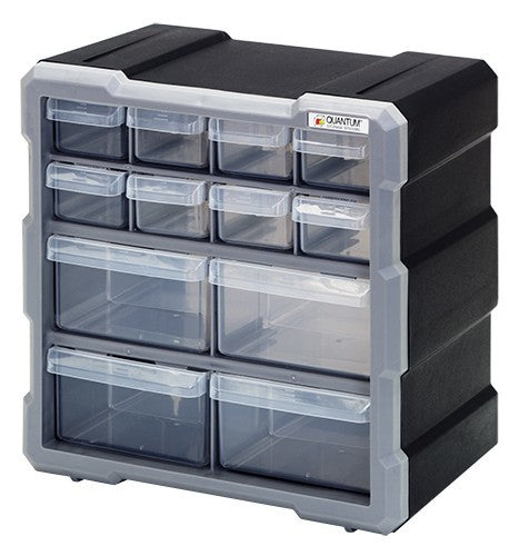 Plastic Drawer Cabinets - HPDC-12BK