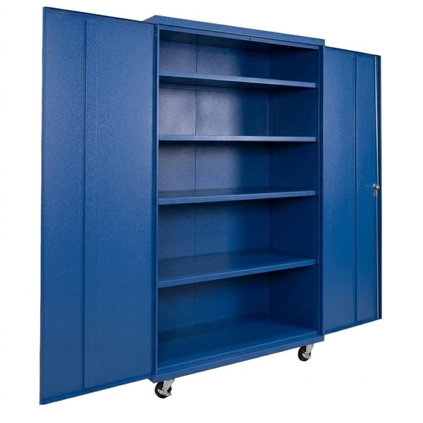 Shelf Commercial Storage Cabinets - HCM482478-4-BL
