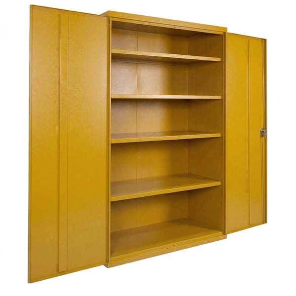 Shelf Commercial Storage Cabinets - HC482478-4-YL