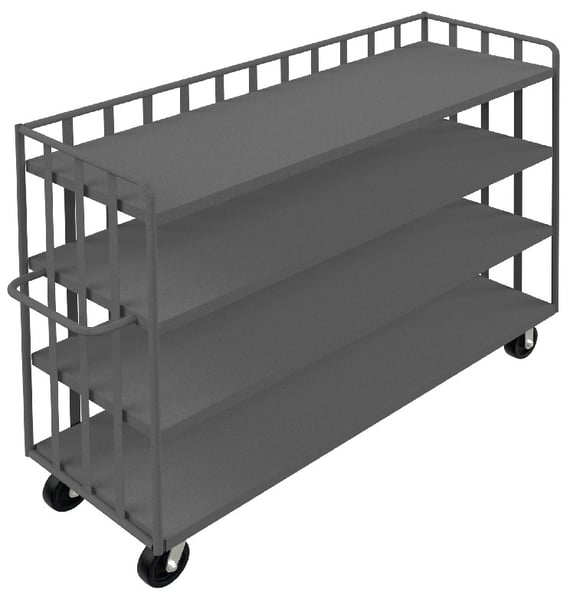 Open Portable Shelf Cart - HOPT-7230-95