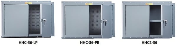 All-Welded Heavy-Duty Wall Mount Cabinet - HHC-36-PB