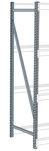 Gravity Flow Rack- Heavy-Duty - Built With Bulk Storage Rack - HDD64363