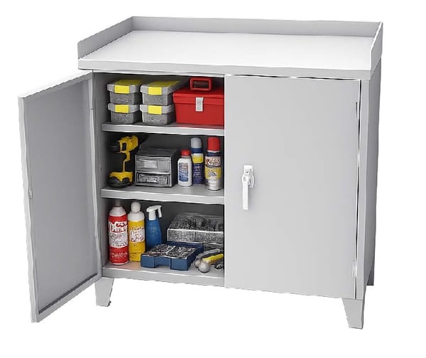 Heavy Duty Stationary/Mobile Shop Cabinets - HLPC-36-L