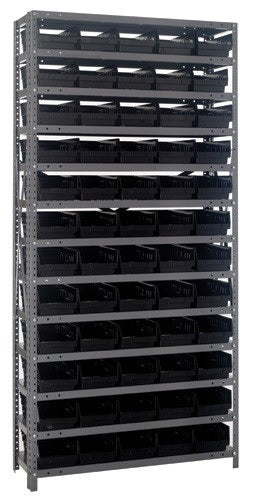Shelf Bin Units -- Complete Packages - H1275-102-BK