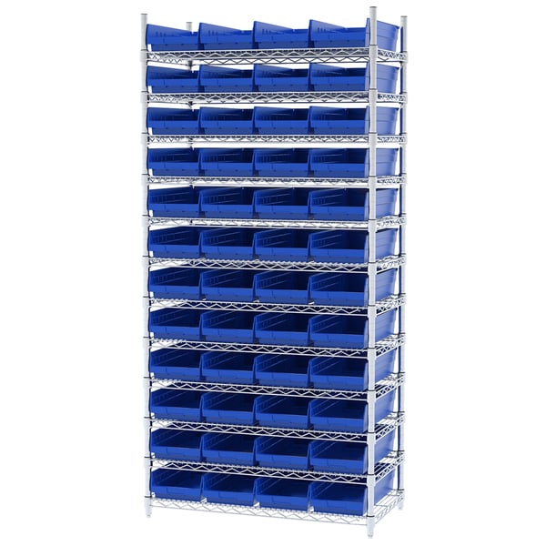 Shelf Bin Wire Systems - HAWS183630158-B
