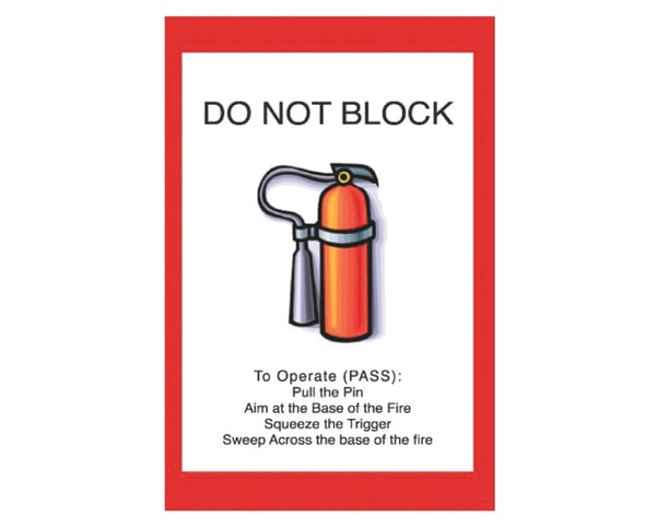 Mighty Floor Signs - HFE2436