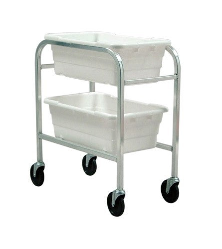 Mobile Tub Racks - HTR2-2516-8-W