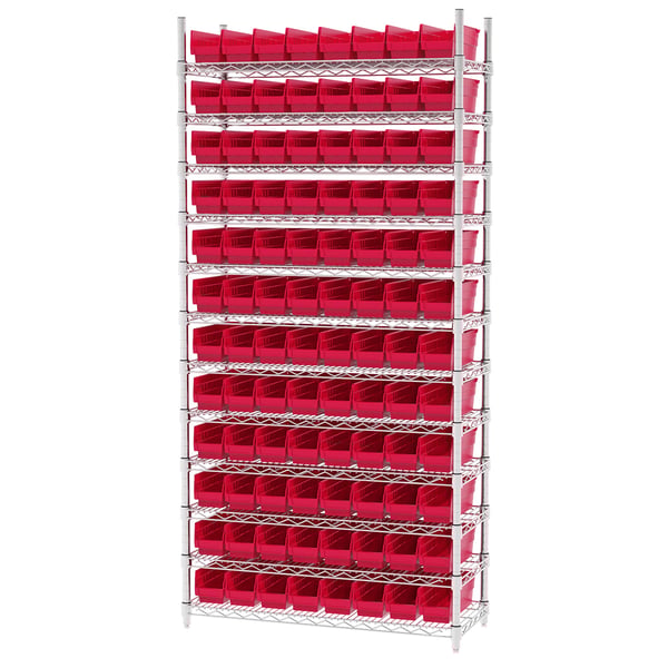 Shelf Bin Wire Systems - HAWS143630120-R
