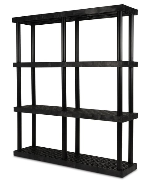 Dura-Shelf® Plastic Bulk Shelving - HS6616X4