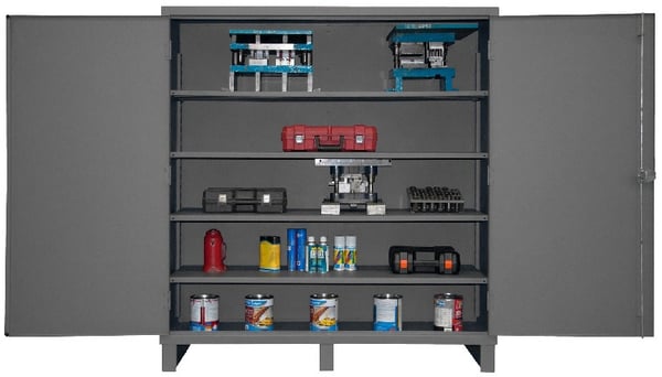 12 Gauge Heavy Duty Storage Cabinets - HHDC-246078-4S95