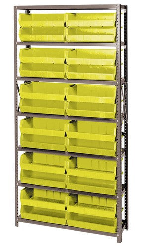 Giant Open Hopper Bin Storage System - HQSBU-245-Y