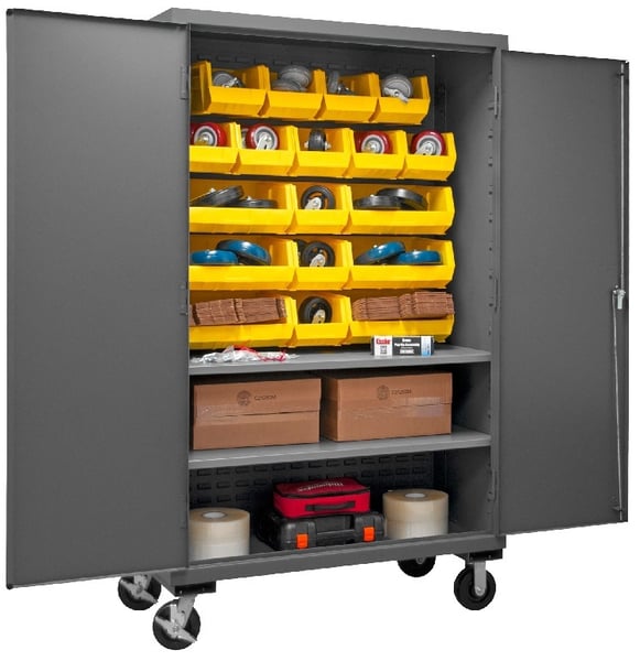 16 Gauge, Mobile Cabinets - H2502M-BLP-18-2S-95