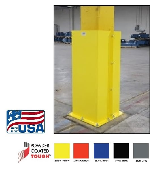 Building Column Guards - HBCG212142-BLK