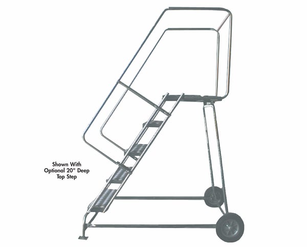 Aluminum Ladders-Wheelbarrow Style - HALWB730G