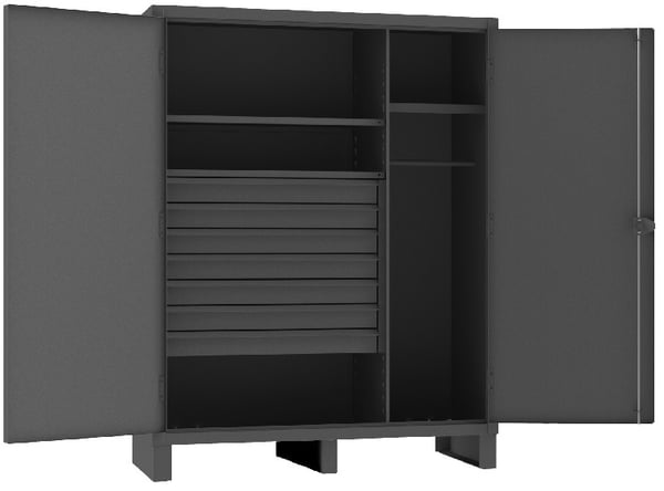 Extra Heavy Duty Storage Cabinets - HHDWC246078-7M95