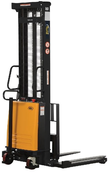 Double Mast Stacker With Power Lift - HSL-150-AA