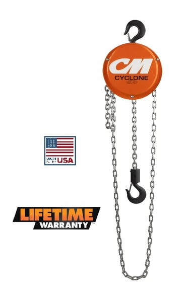 CM Cyclone Hand Chain Hoist - H4628